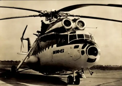 Ak Zivilluftfahrt der sozialistischen Länder, Feuerwehr-Hubschrauber Mi-6 P, Aeroflot