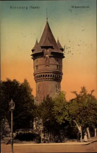Ak Nienburg an der Saale, Wasserturm
