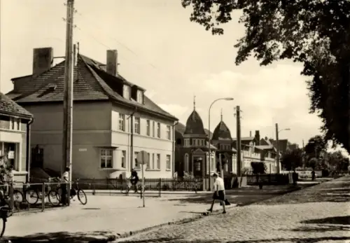 Ak Ferdinandshof in Vorpommern, Bahnhofstraße