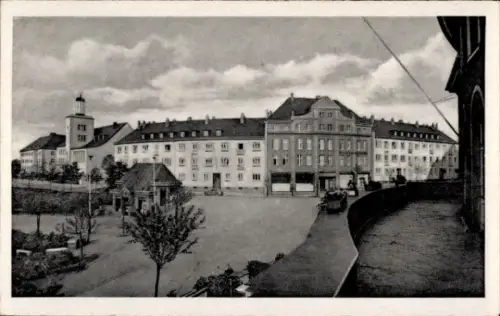 Ak Glauchau Sachsen, Blick vom Glauchauer Hof