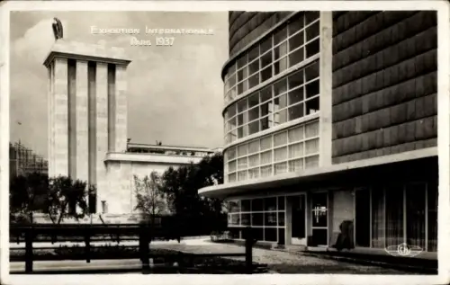 Ak Paris, Weltausstellung 1937, Belgien, Deutschland
