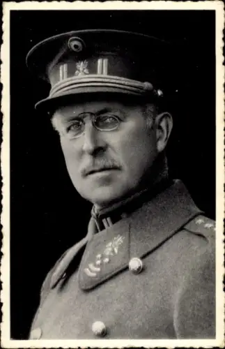 Foto Ak König Albert I. von Belgien