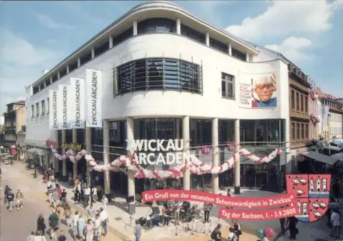 Ak Zwickau in Sachsen, Arkaden