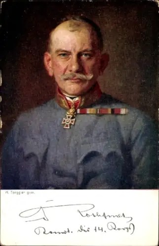 Künstler Ak Torggler, H., Generaloberst Friedrich Freiherr von Georgi