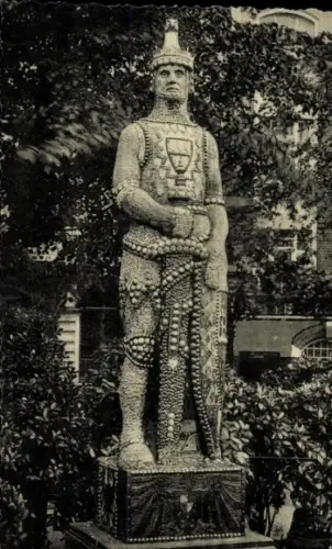 Ak Hamburg Altona, Isern Hinnerk, Nagelung