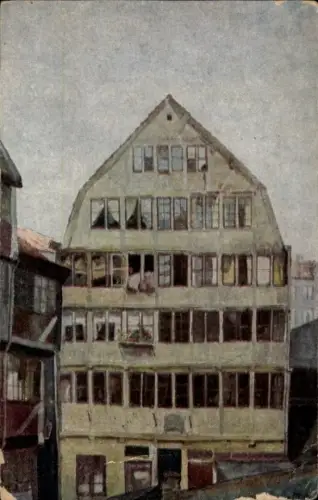 Ak Hamburg Mitte Neustadt, Brahms-Haus