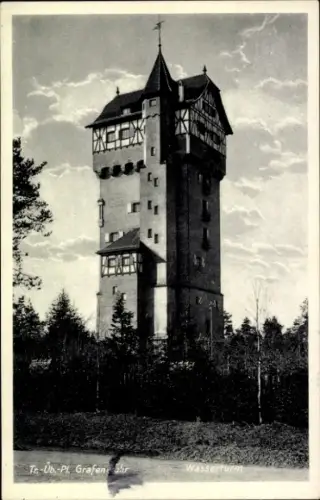 Ak Grafenwöhr in Bayern, Truppenübungsplatz, Wasserturm