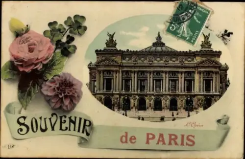 Passepartout Ak Paris IX, Opéra