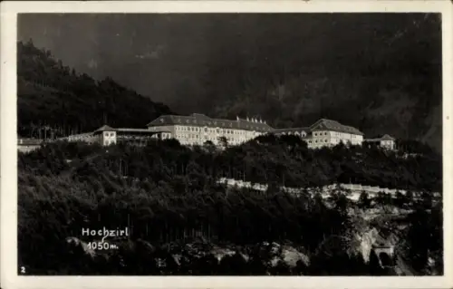 Ak Hochzirl Zirl in Tirol,  1050m, Berglandschaft,  aus Österreich