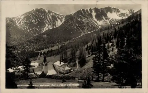 Ak Mühlbachl in Tirol, Maria Waldrast