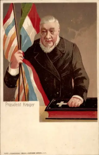Litho Präsident Krüger, Burenkrieg