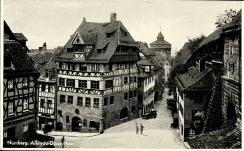 Ak Nürnberg in Mittelfranken, Albrecht Dürer-Haus