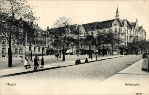Ak Hagen in Holstein, Wilhelmsplatz