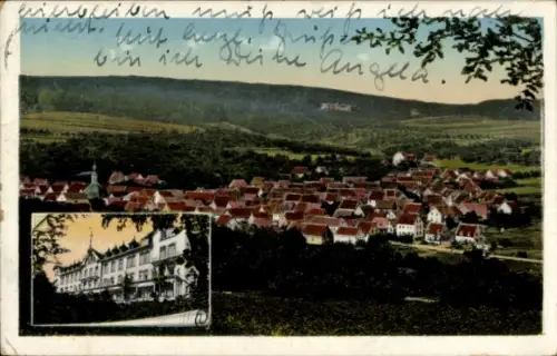 Ak Niedernhausen im Taunus Hessen, Panorama, Hotel