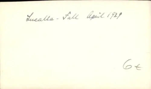 Foto Angola, Lucalla-Fall, 1929