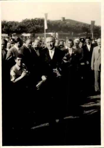 Foto Bundeskanzler Konrad Adenauer