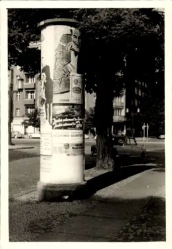 Foto Reklame, Litfaßsäule