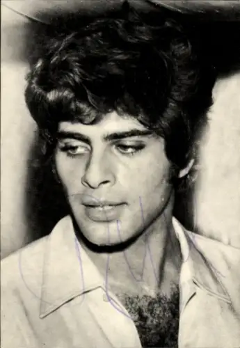 Autogrammkarte Sänger Ricky Shayne