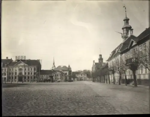 Foto Jelgava Mitau Lettland, Marktplatz