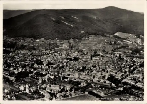 Ak Neustadt an der Haardt Neustadt an der Weinstraße, Fliegeraufnahme