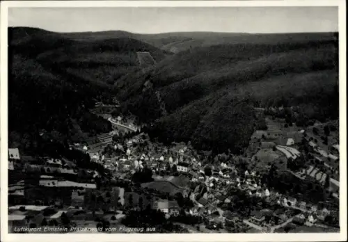 Ak Elmstein in der Pfalz, Luftkurort  Pfizerwald, Luftaufnahme, Flugzeug, Landschaft