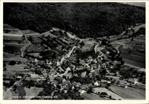 Ak Korb Möckmühl in Baden Württemberg, Fliegeraufnahme
