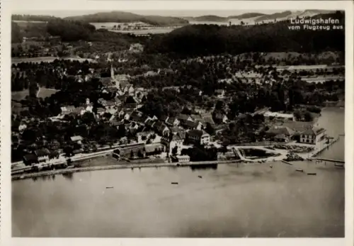 Ak Ludwigshafen am Bodensee, Fliegeraufnahme