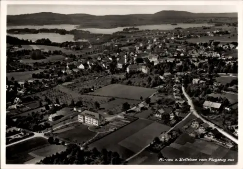 Ak Murnau am Staffelsee, Fliegeraufnahme