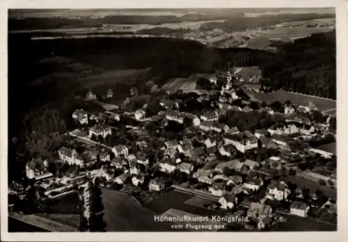 Ak Königsfeld in Sachsen, Fliegeraufnahme