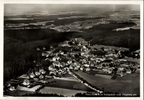 Ak Königsfeld in Sachsen, Höhenluftrort  Luftaufnahme, schöne Landschaft
