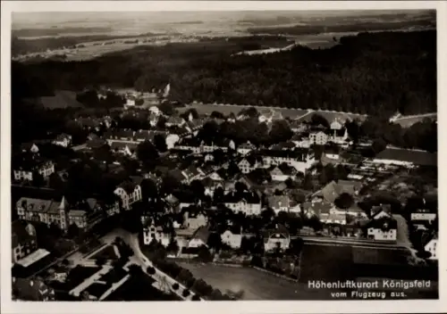 Ak Königfeld im Schwarzwald, Fliegeraufnahme