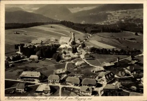 Ak Höchenschwand im Schwarzwald, Luftaufnahme