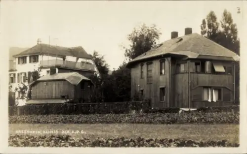 Foto Ak Arlesheim Kanton Basel Land, Klinik der A. P. G.
