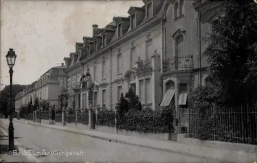 Ak Basel Stadt Schweiz, Grellingerstraße