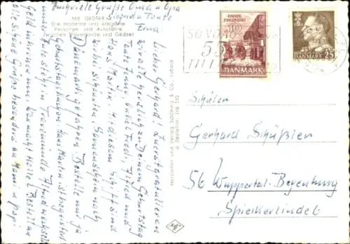 Ak Autofähre M/F Gedser