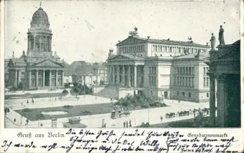 Ak Berlin Mitte, Gendarmenmarkt