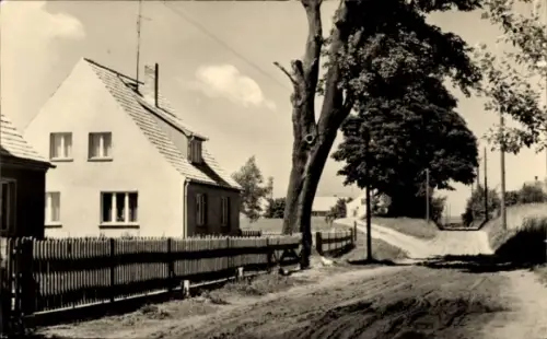 Ak Dargen Ostseebad Ahlbeck auf Usedom, Straßenansicht, Haus
