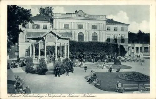 Ak Bad Gleichenberg Steiermark, Kurpark, Vereins-Kurhaus