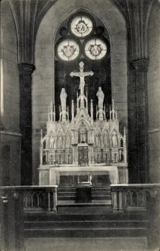 Ak Aigen Oberösterreich, Hochaltar der Pfarrkirche