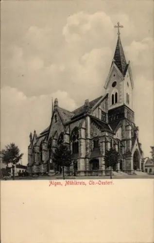 Ak Aigen Oberösterreich, Kirche