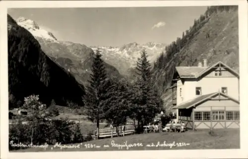 Ak Mallnitz in Kärnten, Gasthof Pension Alpenrose
