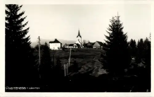 Ak Preitenegg in Kärnten, Teilansicht