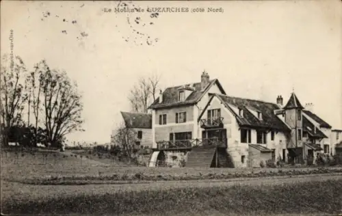 Ak Luzarches Val-de-Oise, Moulin, Côe Nord