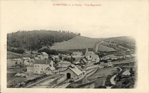 Ak La Bastide Lozère, Voie Regordane