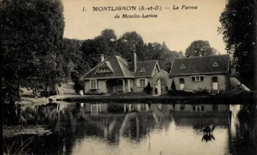 Ak Montlignon Val-de-Oise, La Ferme de Moulin Larive