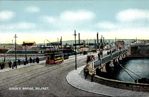 Ak Belfast Nordirland, Queen's Bridge