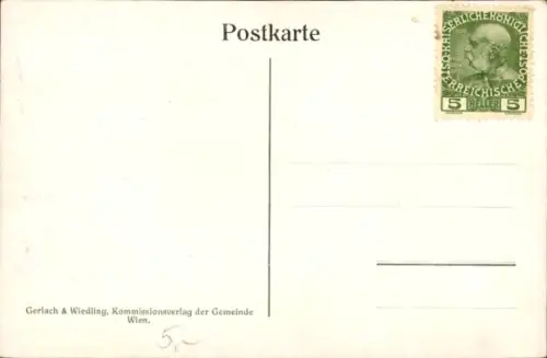 Ak Wien, Wiener Rathauskeller, Innenansicht