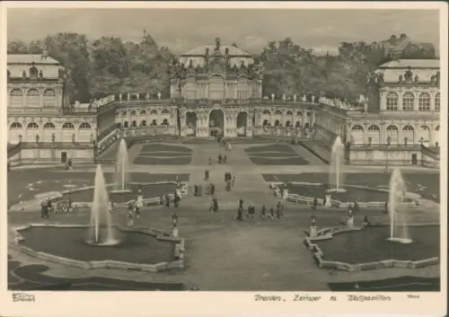 Ak Dresden Altstadt, Zwinger, Wallpavillon