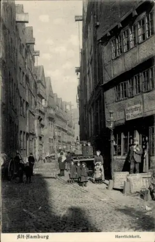 Ak Hamburg Mitte Altstadt, Herrlichkeit, Brothandlung Rich. Thielemann, Kinder