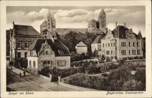 Ak Speyer am Rhein, Bayrisches Staatsarchiv